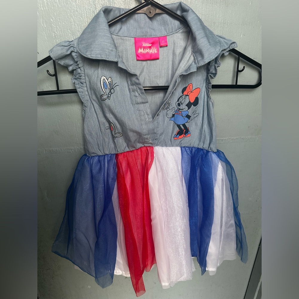 Disney Junior Minnie Mouse Gray Outfit
